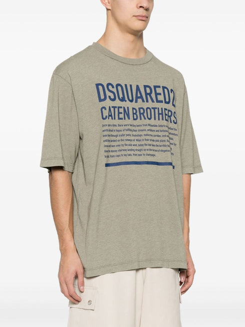 logo-print T-shirt